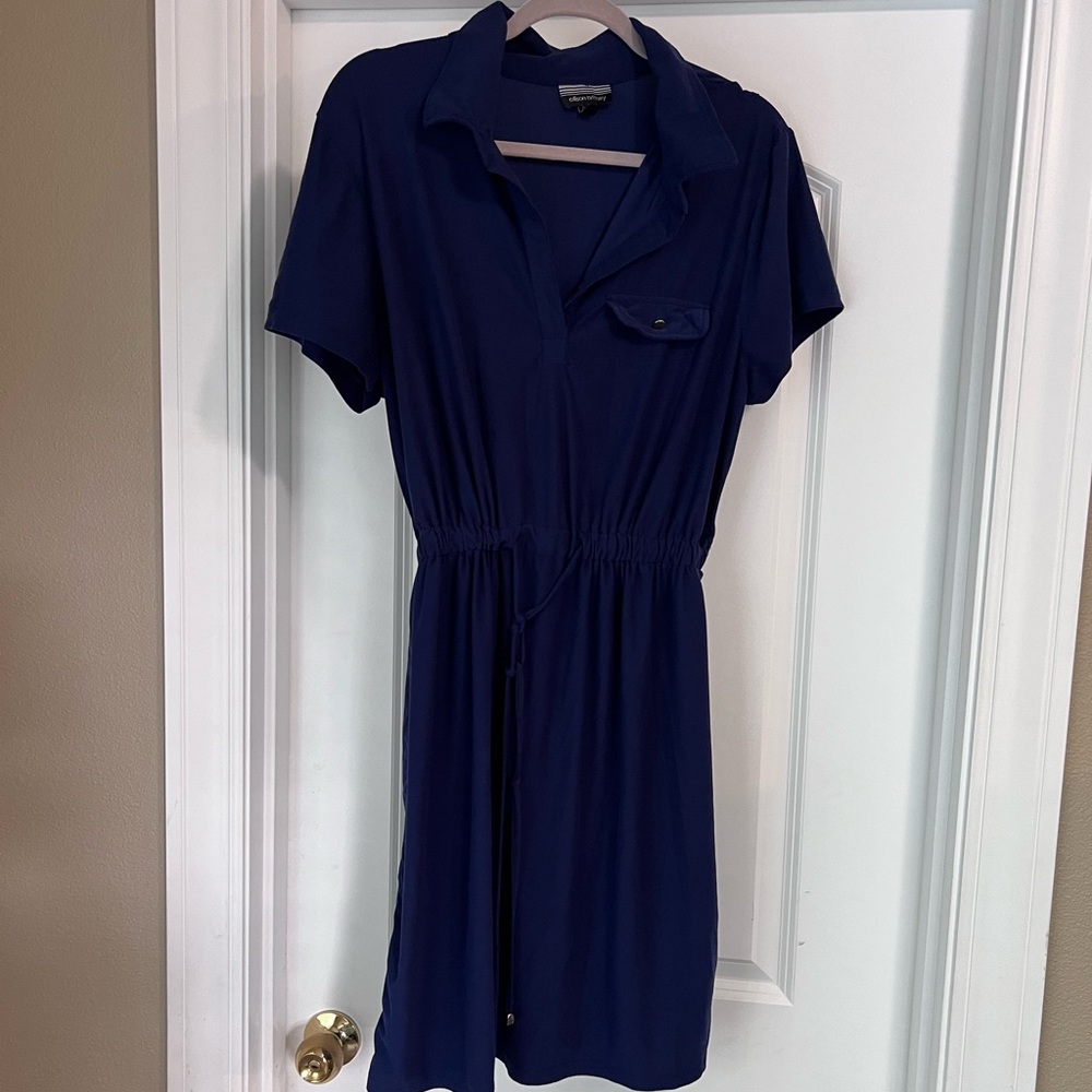 Super cozy navy blue dress XL